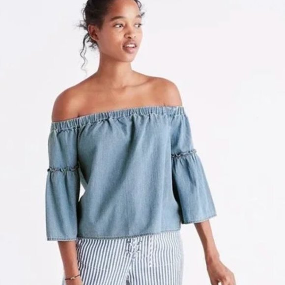 Madewell Women's Azalea Off The Shoulder Top - Picture 1 of 4